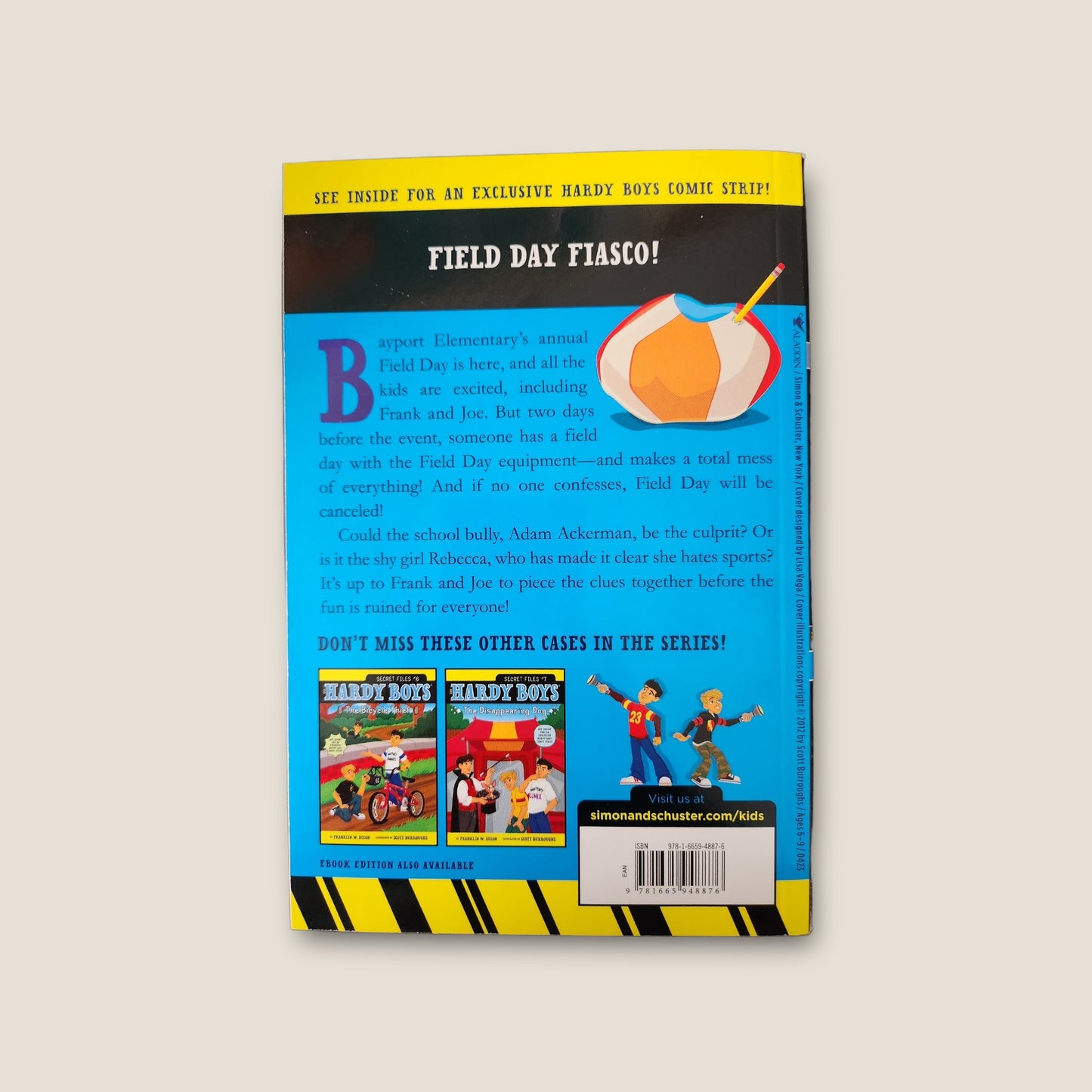 Hardy Boys Secret Files #8